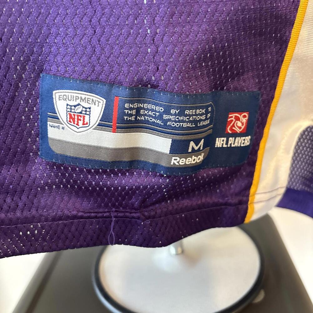 MINNISOTA VIKINGS   Reebok Jersey Blank Men MEDIUM‎ PURPLE NFL - Picture 3 of 6